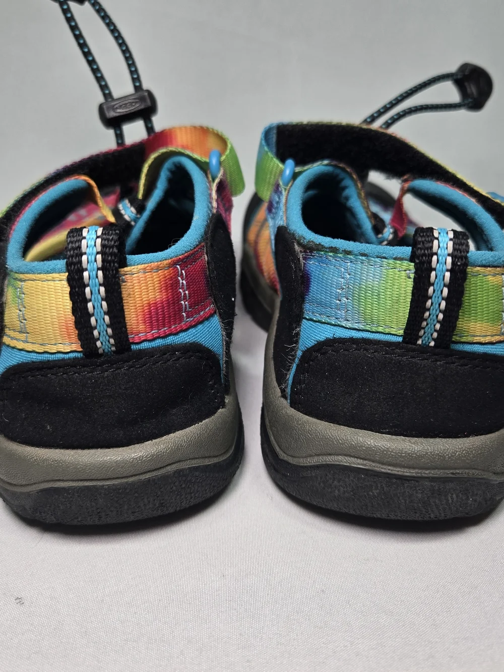 Keen Newport Retro Original Kids Sandals Shoes Size 1 Tie Dye Waterproof
